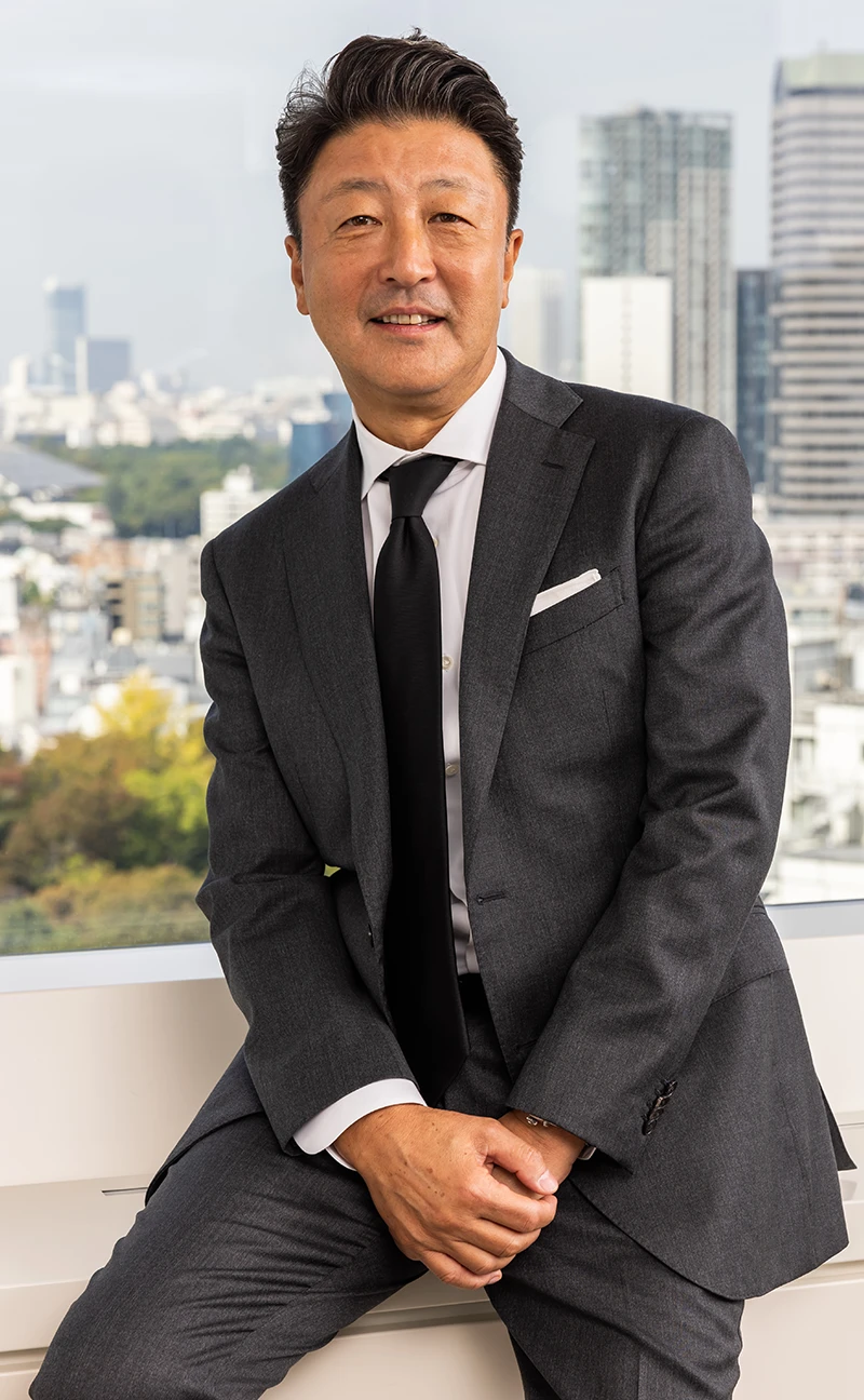 松本幸久／代表取締役社長写真
